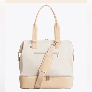 Beis Beige Mini Weekender Bag